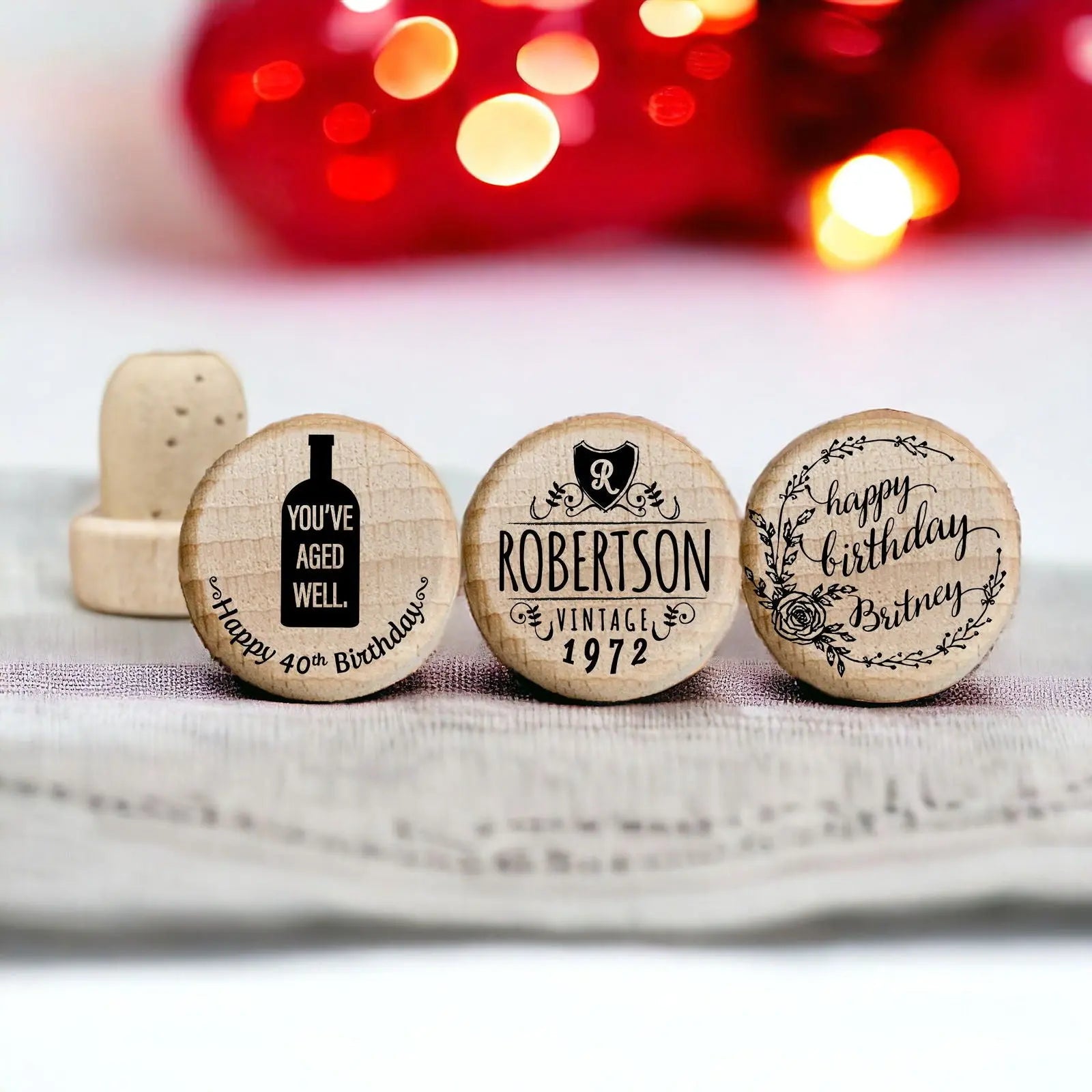 Birthday Wine Stoppers-AuchShop-Wine Stopper