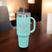 Polar Camel 40 oz. Travel Mug with Handle, Straw Included Logo Engraved - AuchShop -  -  - 