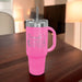 Polar Camel 40 oz. Travel Mug with Handle, Straw Included Logo Engraved - AuchShop -  -  - 