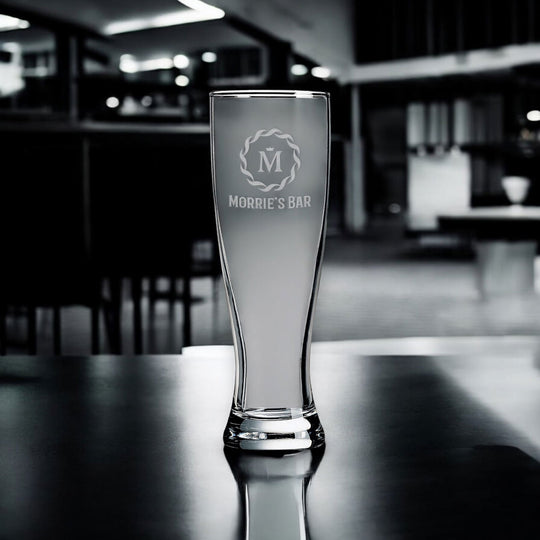 Pilsner Glass Logo Engraved-AuchShop-