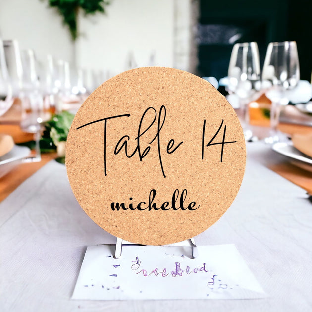 Table Number & Section Coasters-AuchShop-