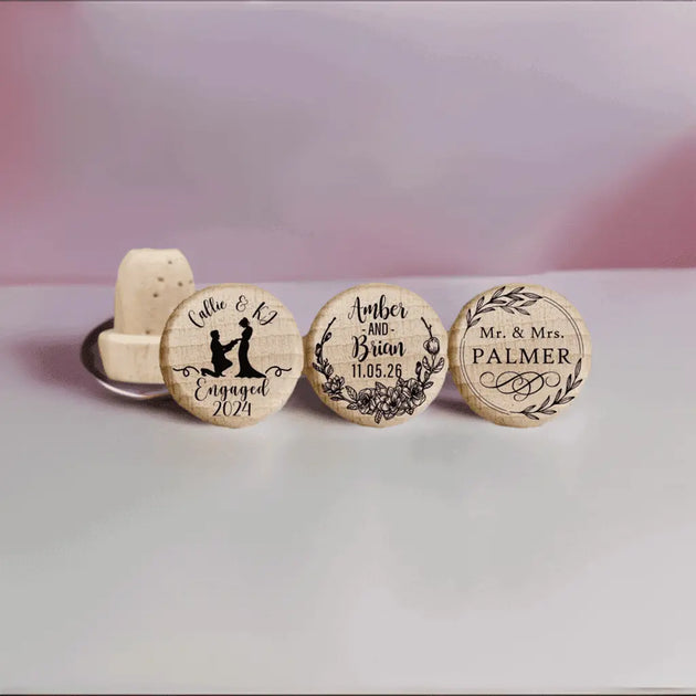 Wedding Bottle Stoppers-AuchShop-Wine Stopper