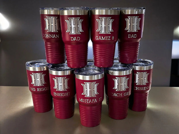 Bulk Wholesale Tumblers with Lid Options Logo Engraved-AuchShop-