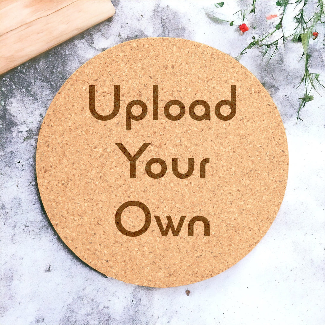 Custom Logo Coaster | Upload Your Design - Coasters - AuchShop - AuchShop