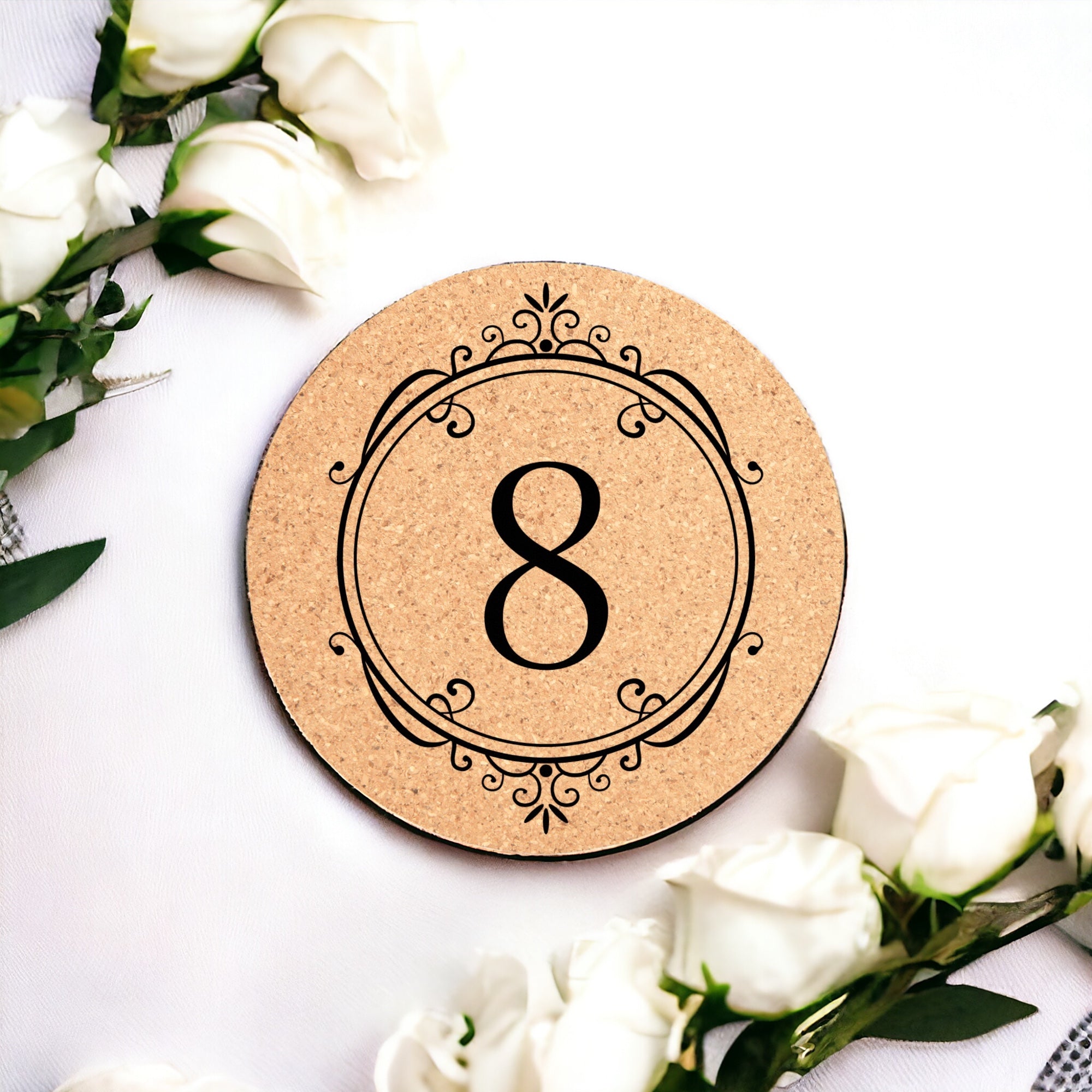 Table Number & Section Coasters - Coasters - AuchShop - AuchShop