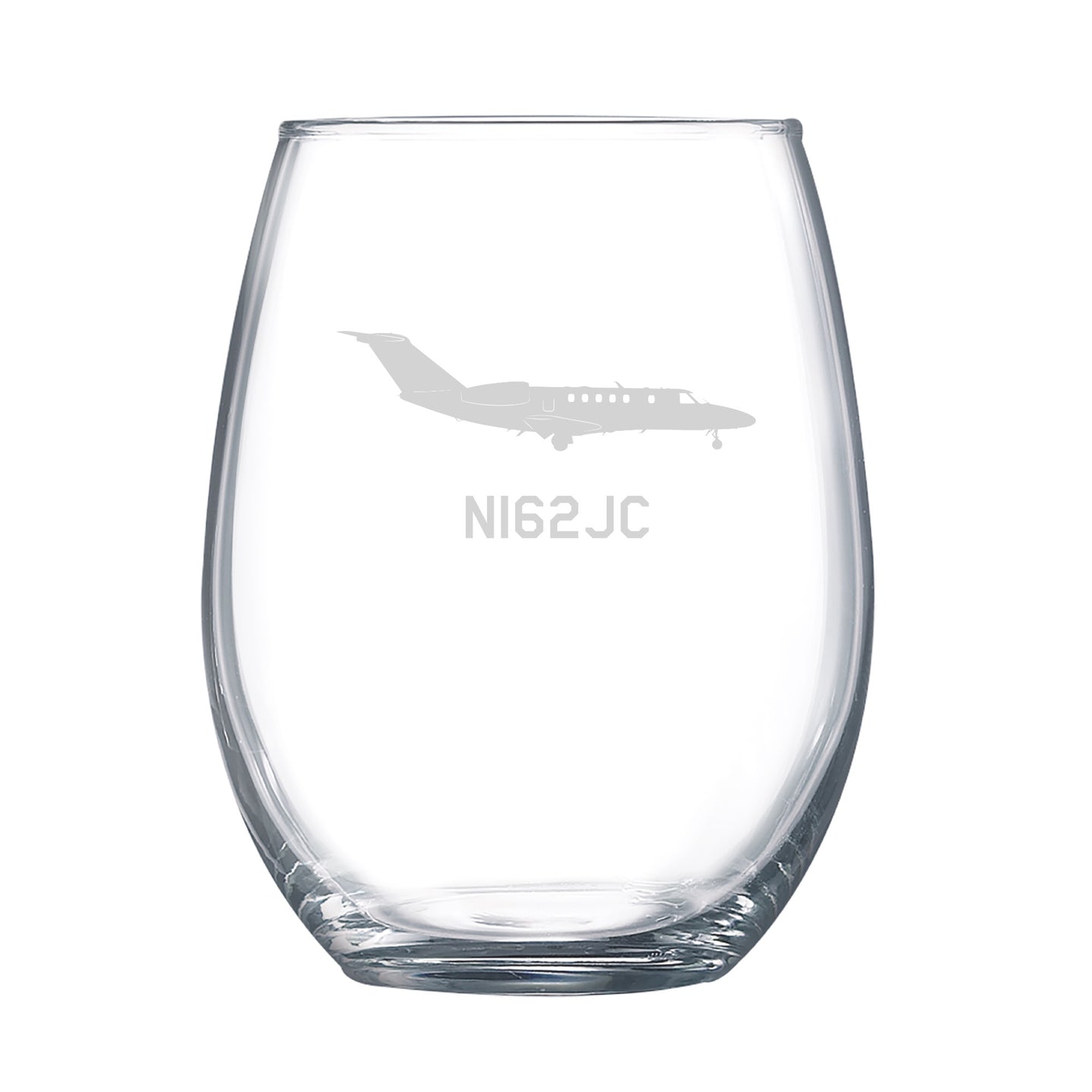 21 oz. Stemless Wine Glass Logo Engraved - Stemless Wine Glass - AuchShop - AuchShop